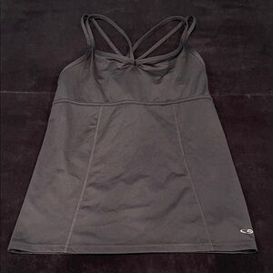 Champion Black Strappy Athletic Tank Top